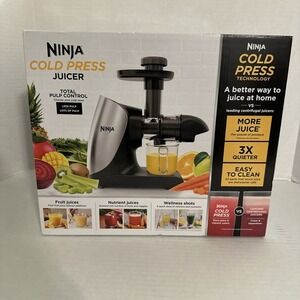 Ninja Cold‎ Press Juicer Pro W/Cold Press Technology Easy Clean *NEW IN BOX*